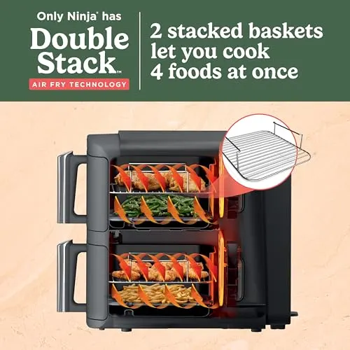 ninja doublestack xl air fryer 2
