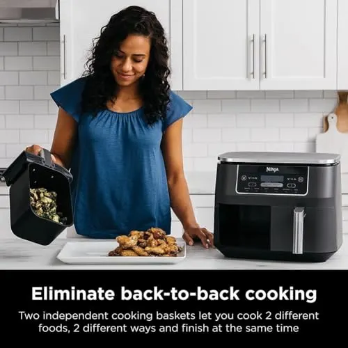 ninja dual basket air fryer 2