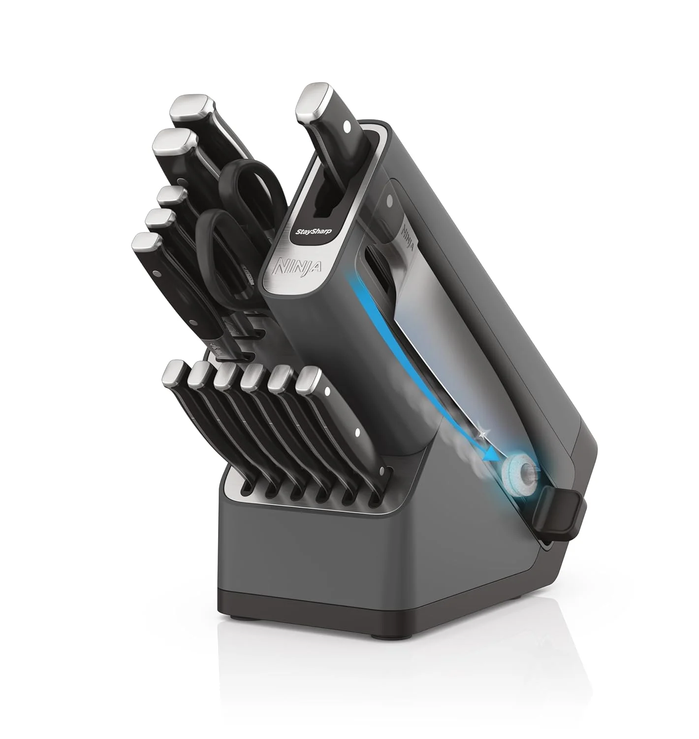 ninja staysharp knife block 2