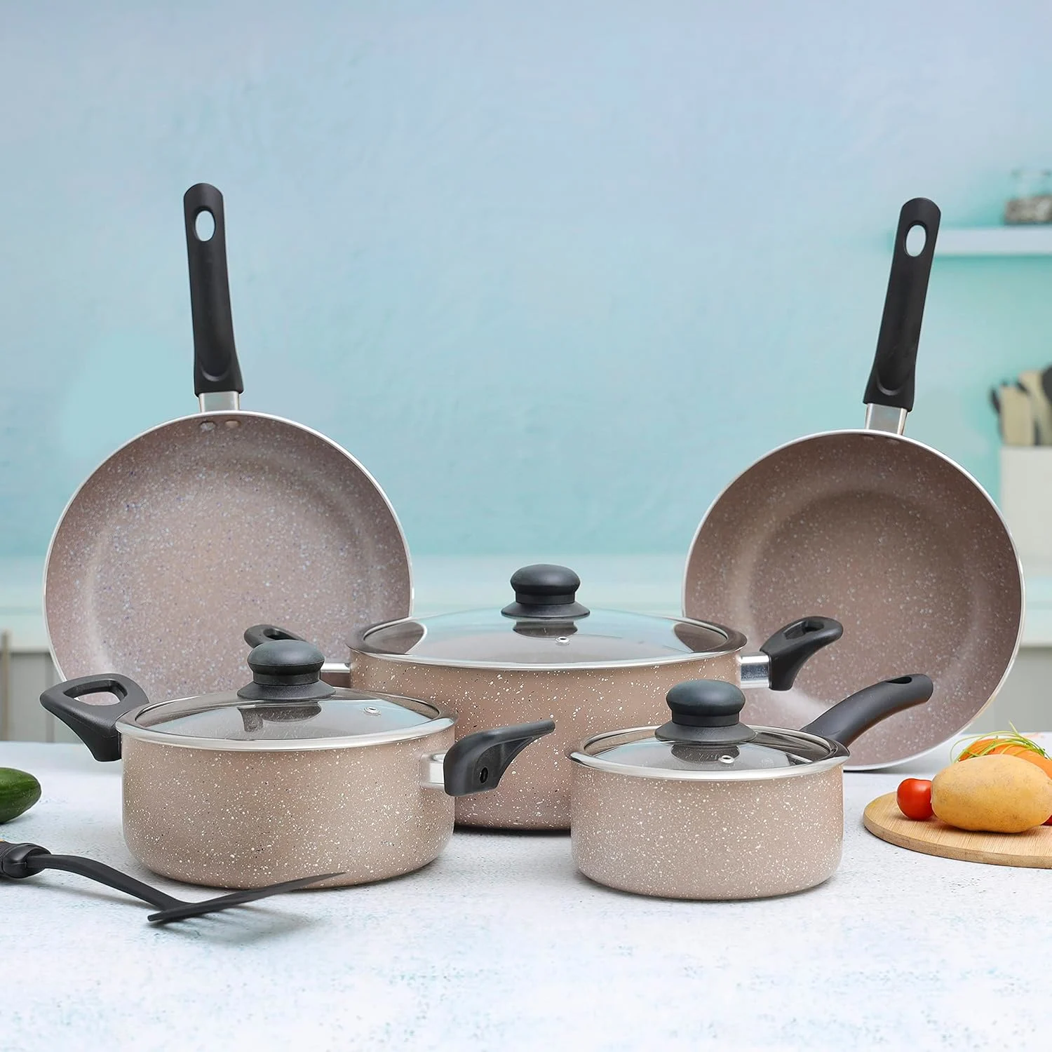 nonstick cookware granite 2