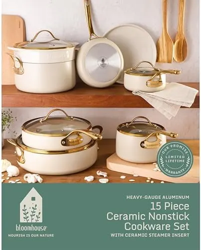 nonstick cookware set 15piece 2