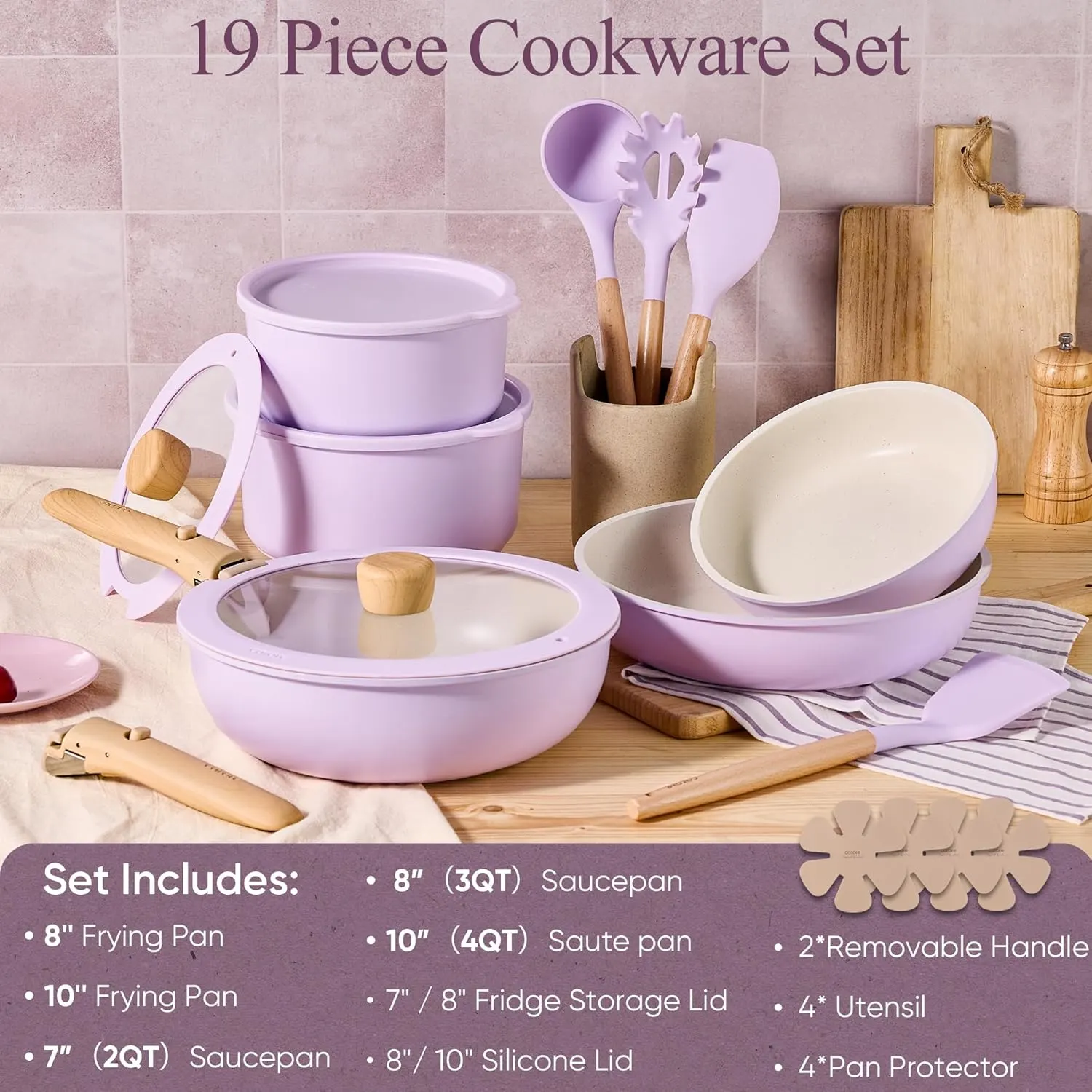 nonstick pots pans detachable 2