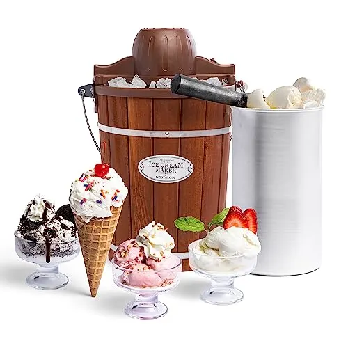 nostalgia ice cream maker electric 1