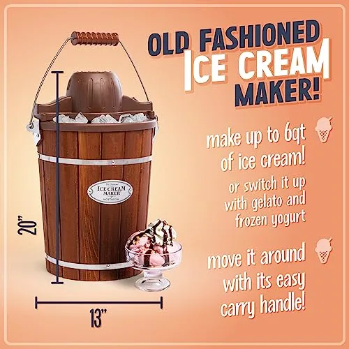 nostalgia ice cream maker electric 2