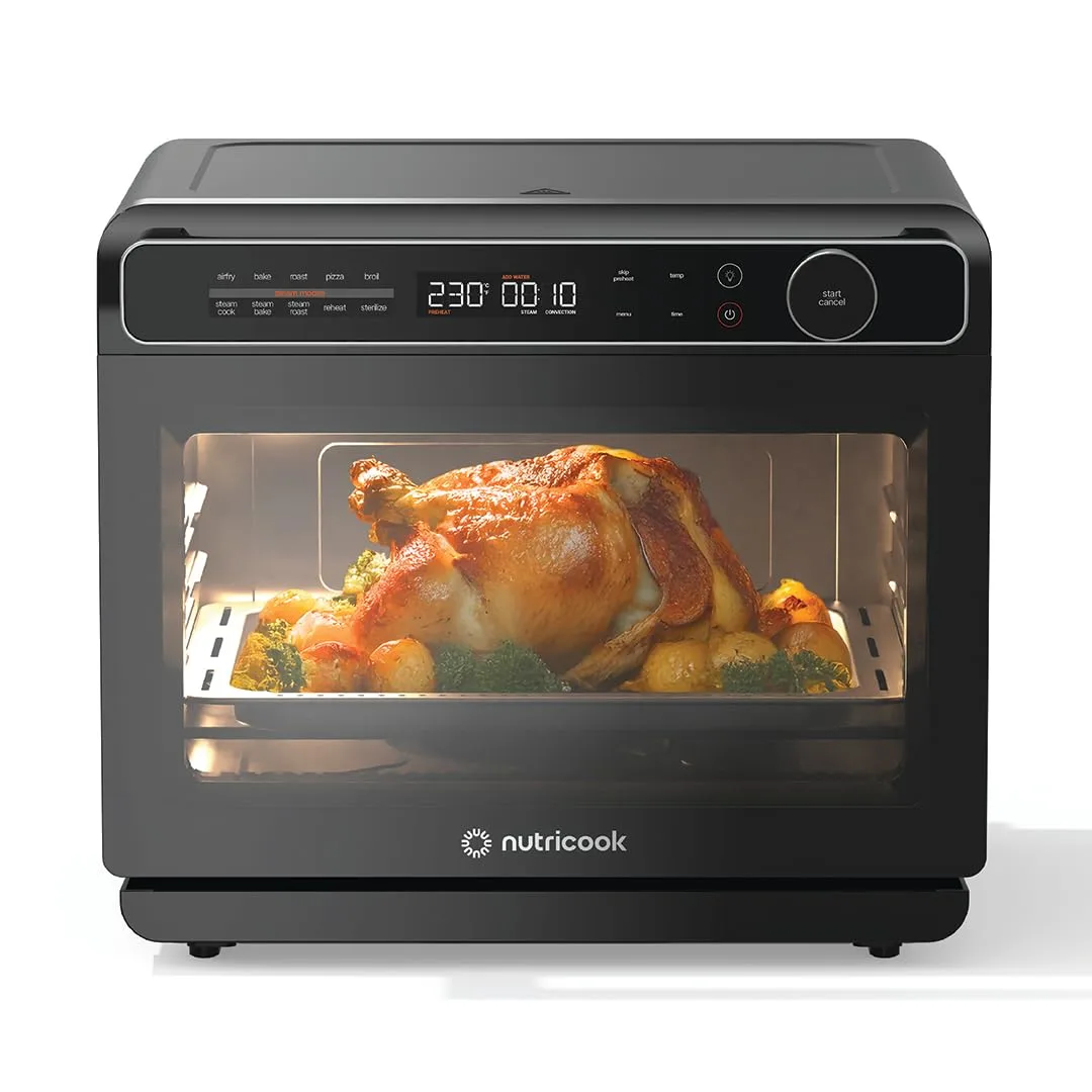 nutricook steami x 10 in 1 steam air fryer oven 1