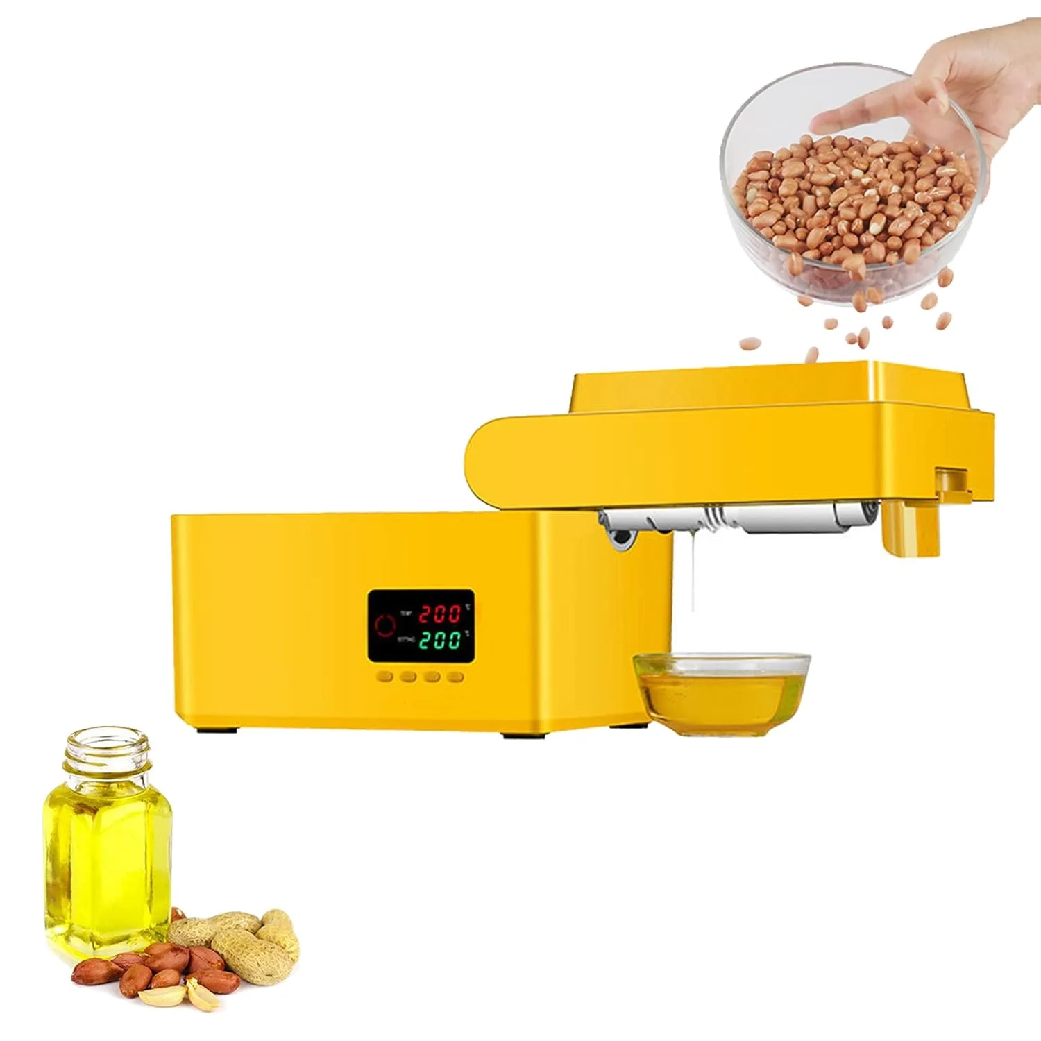 oil press machine automatic 1