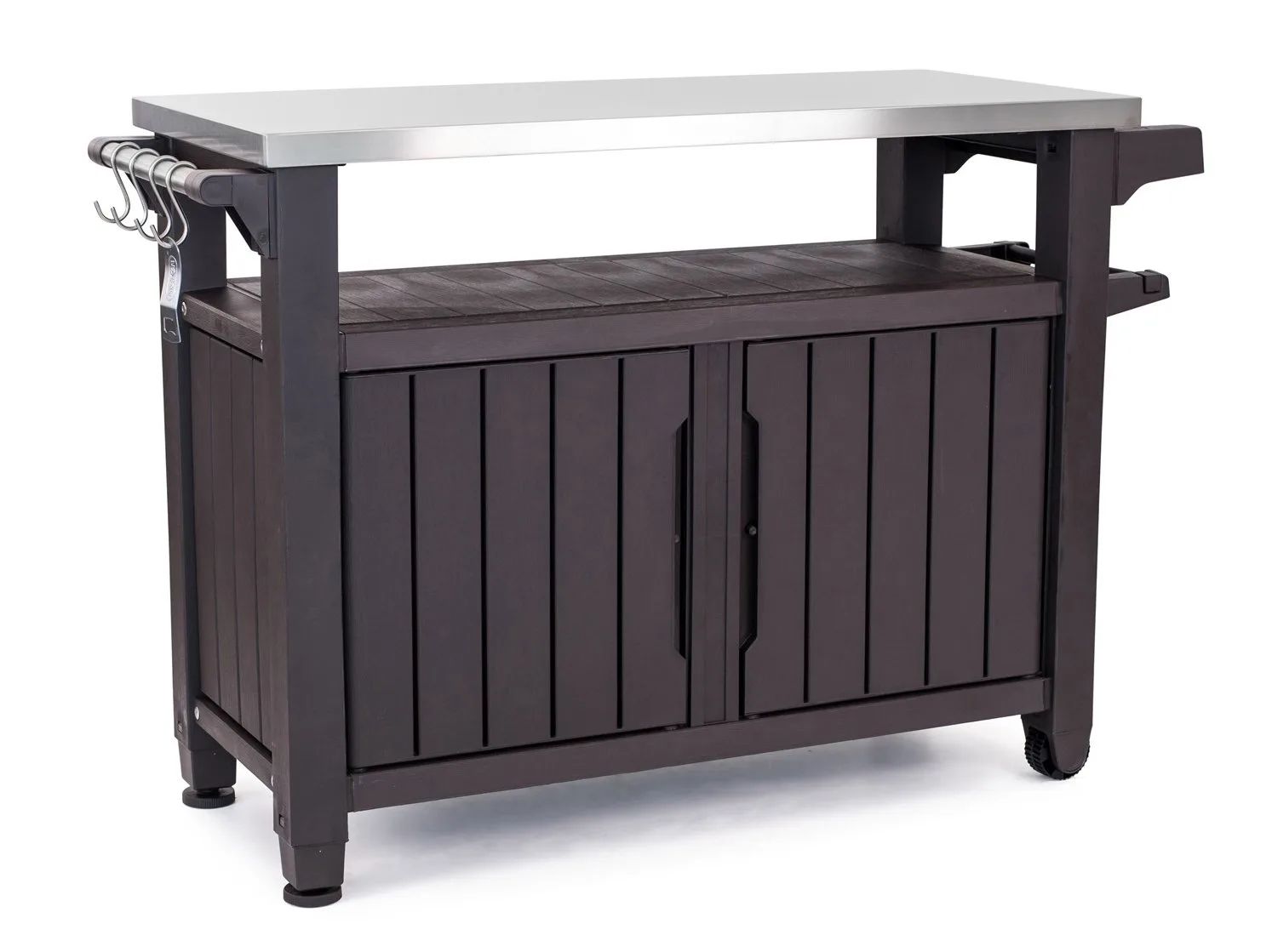 outdoor serving cart storage 1
