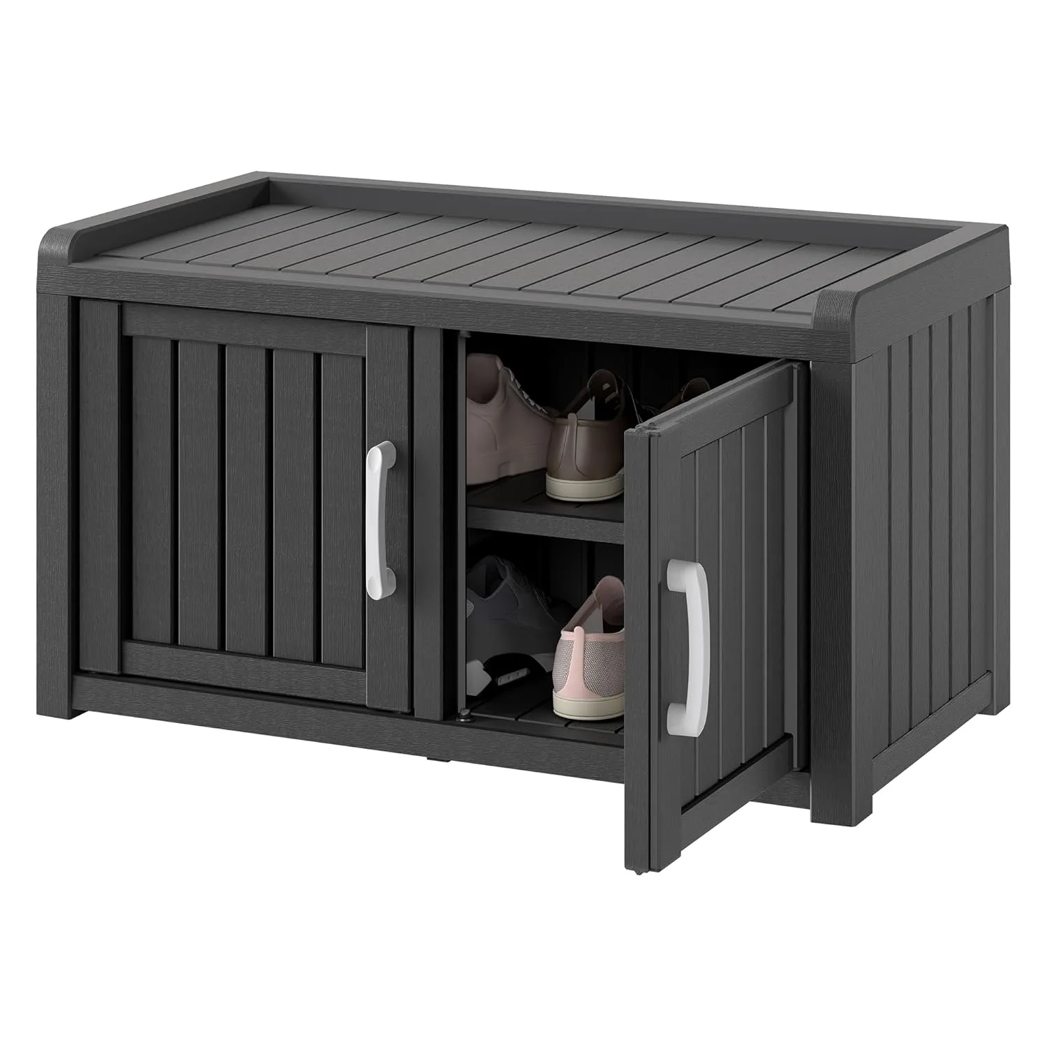 outdoor shoe storage bench 1