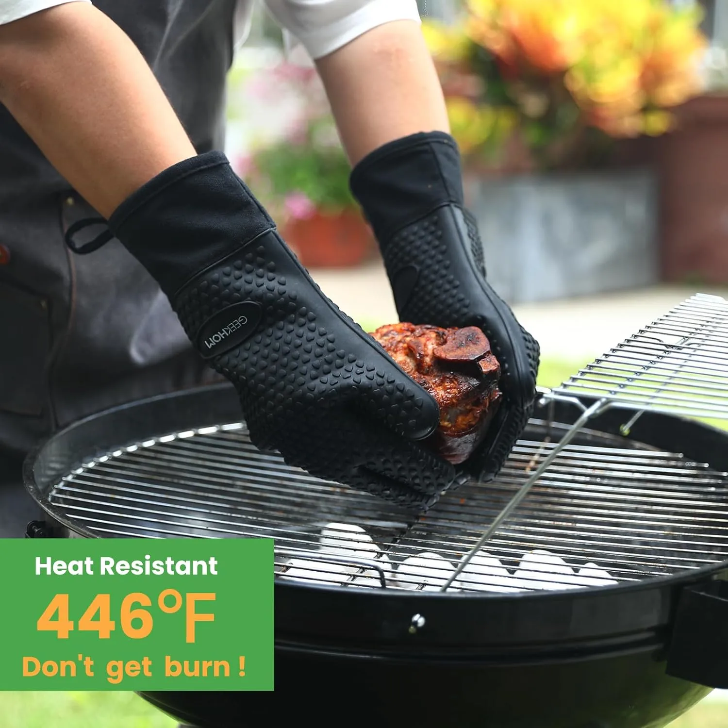 oven mitts grilling gloves 2