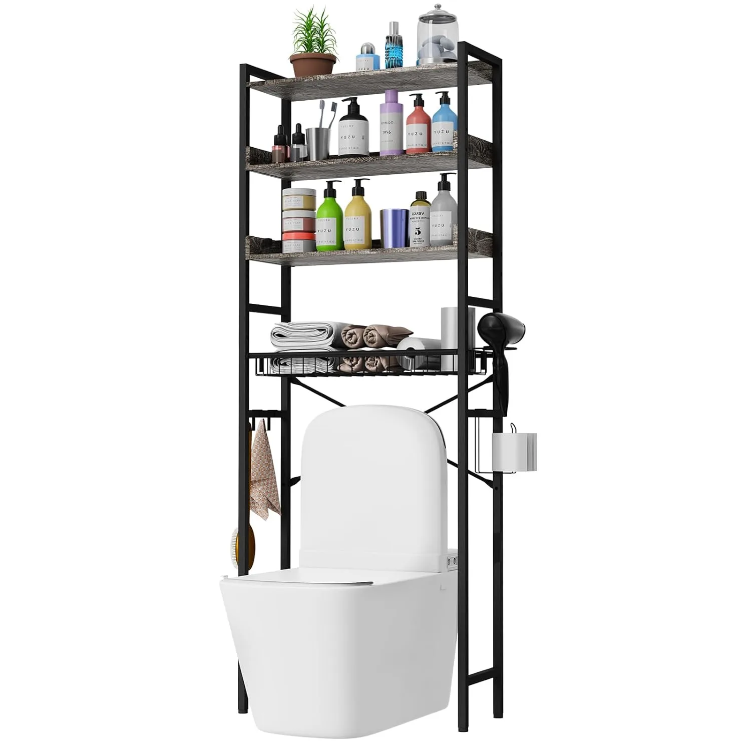 over toilet storage rack 1
