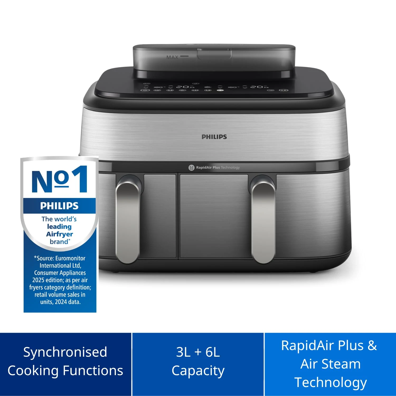 philips 5000 dual airfryer 2
