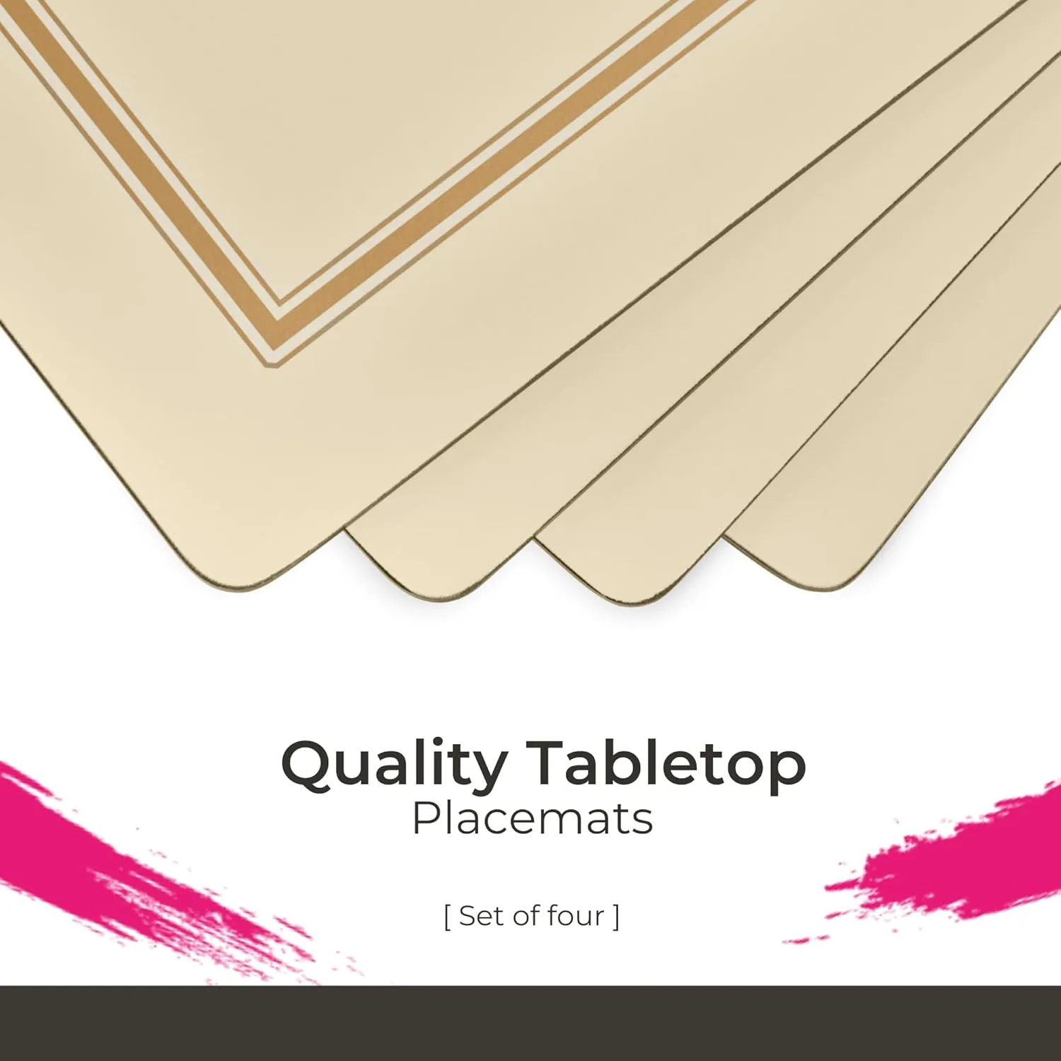 pimpernel cream placemats 2