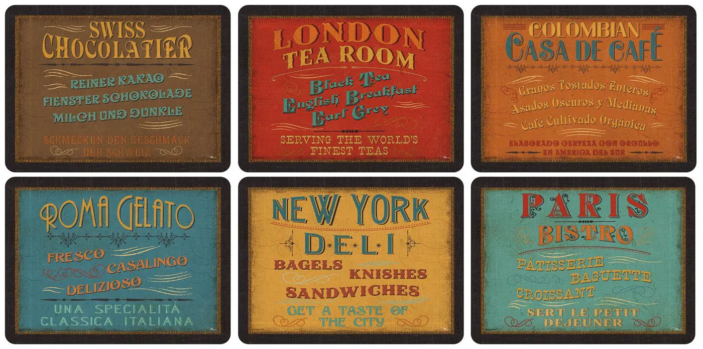 pimpernel lunchtime placemats 1