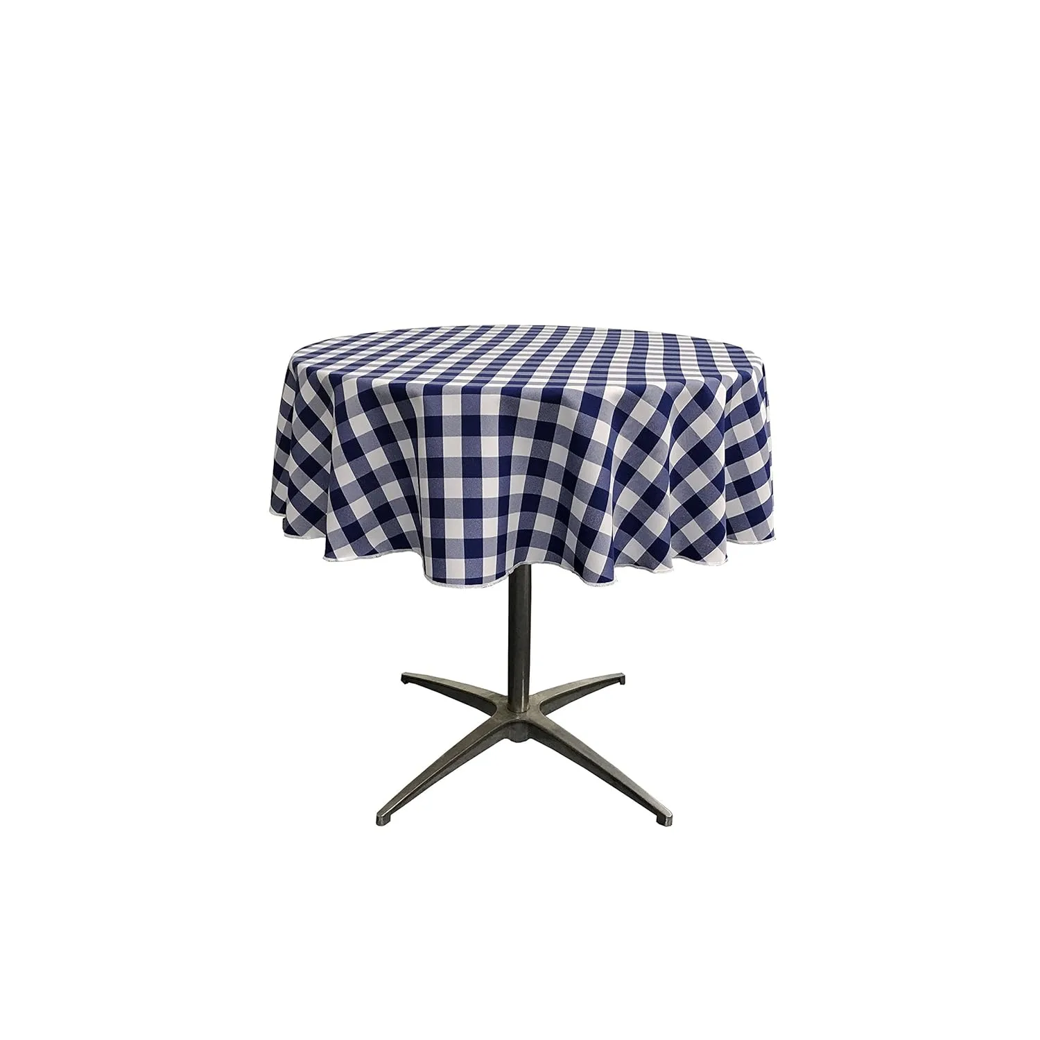 pink checkered tablecloth 2