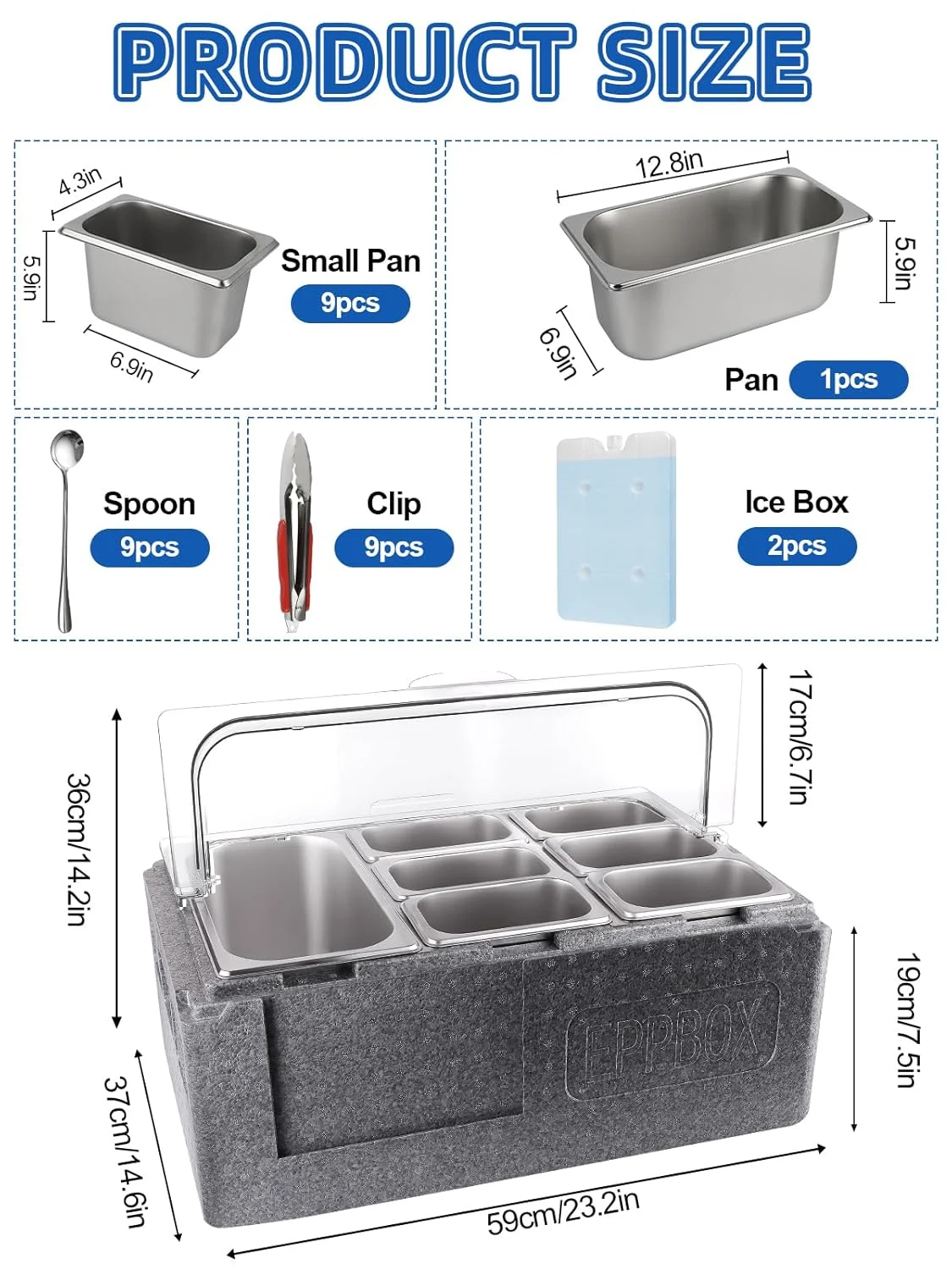 pizza topping station cold server 2