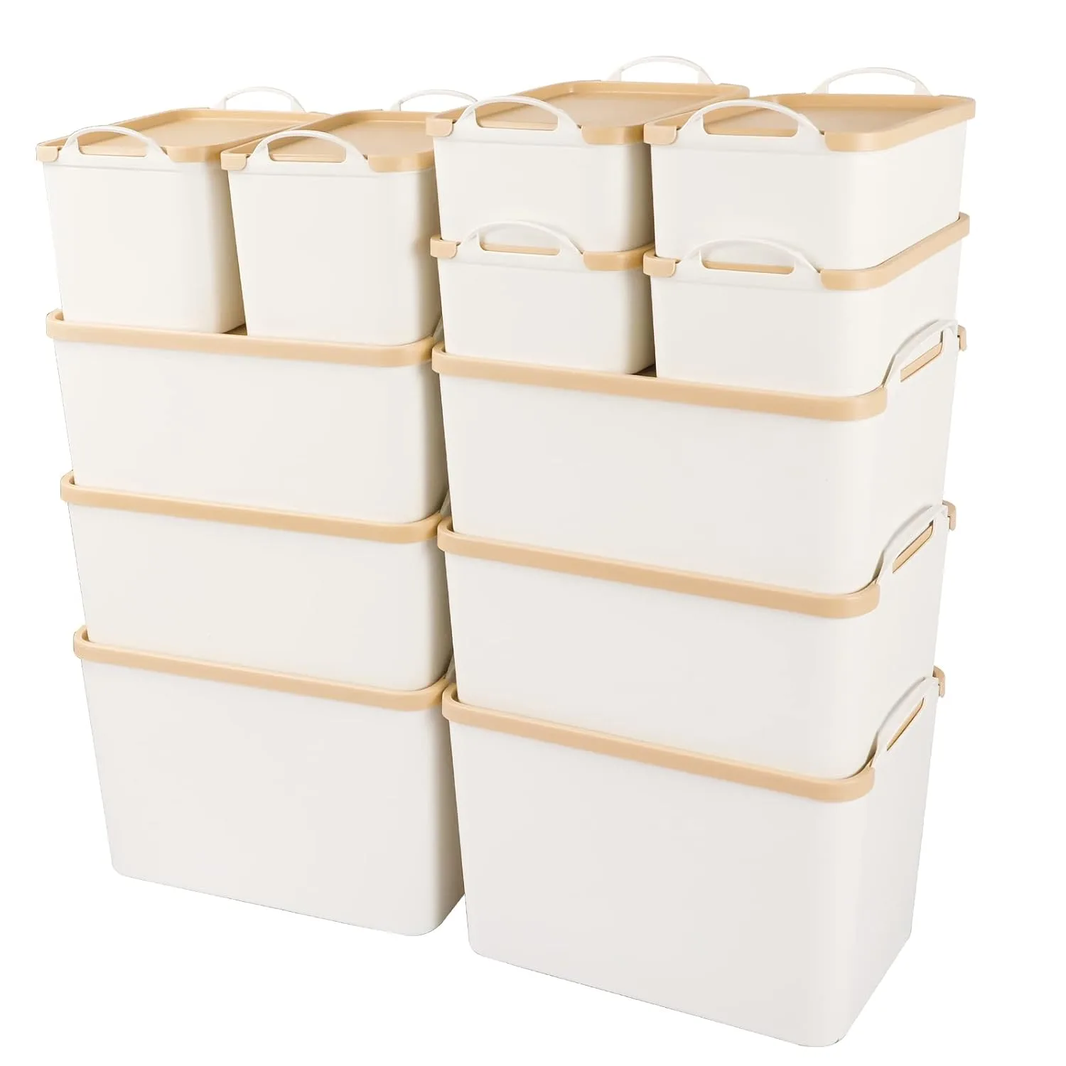 plastic storage bins lids 1