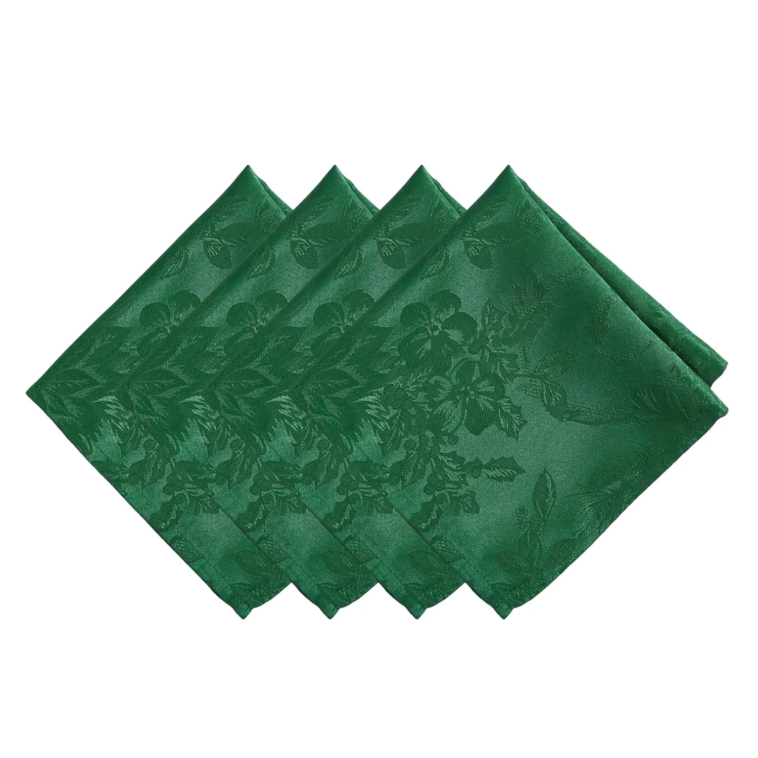 poinsettia christmas napkins 1