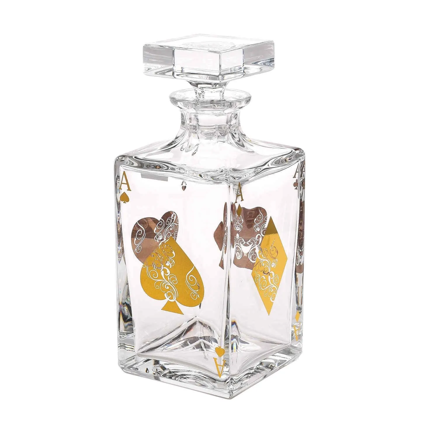 poker whiskey decanter 1