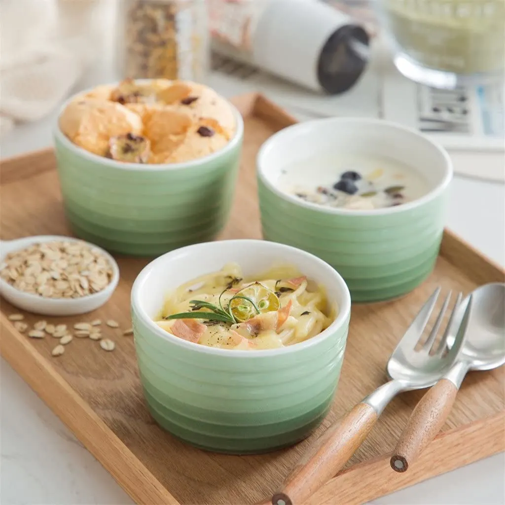 porcelain ramekin set 2