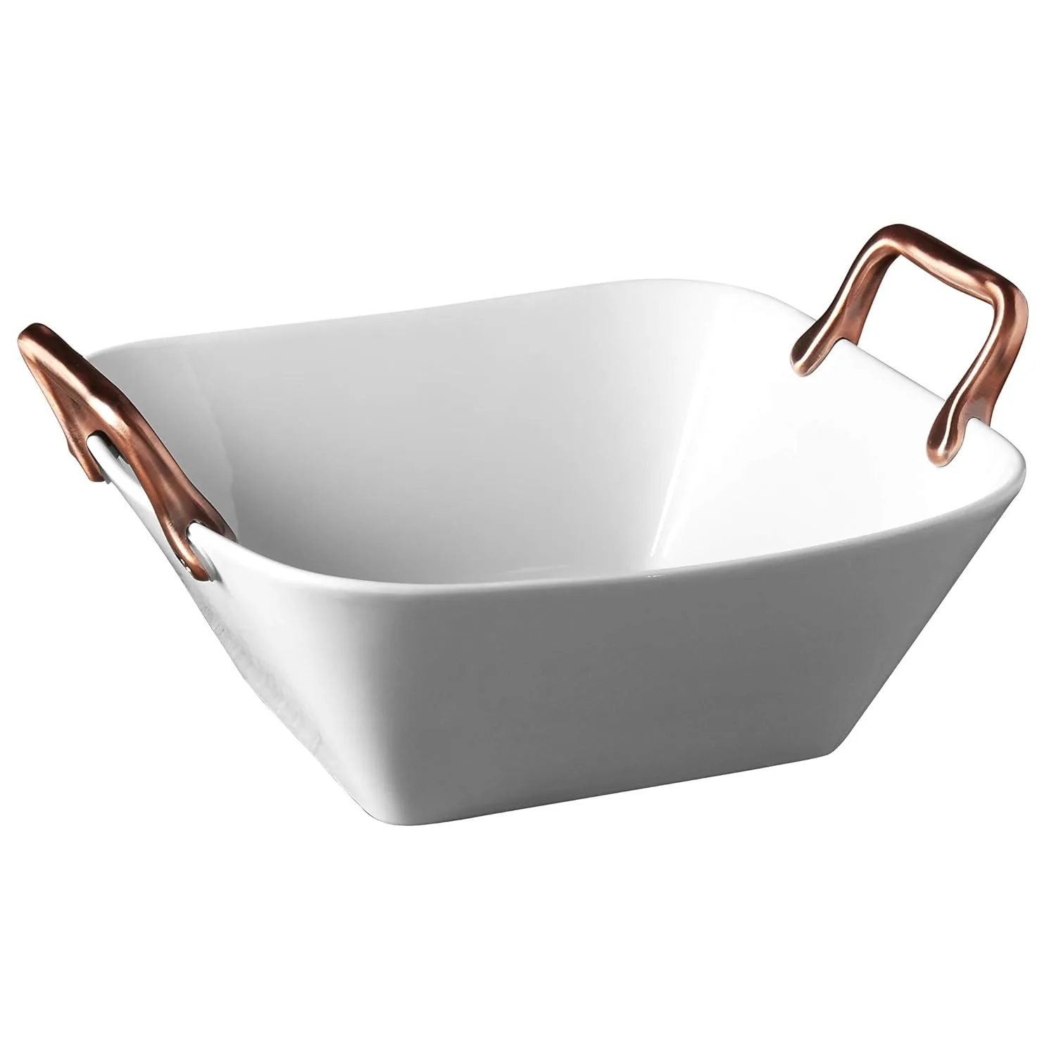 porcelain serving bowls copper 1