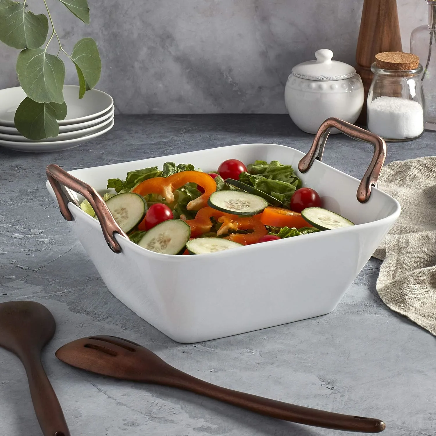 porcelain serving bowls copper 2