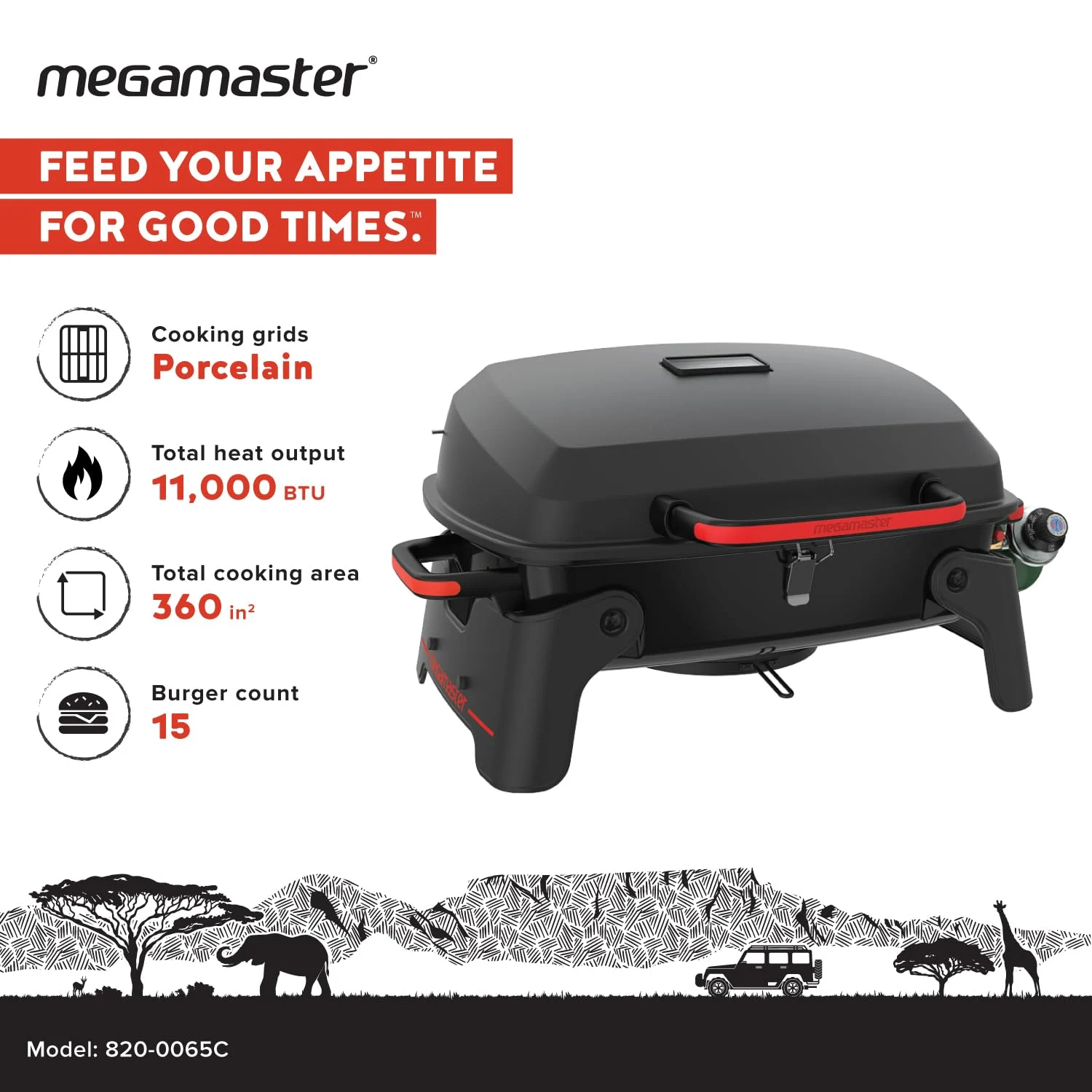 portable propane gas grill 2