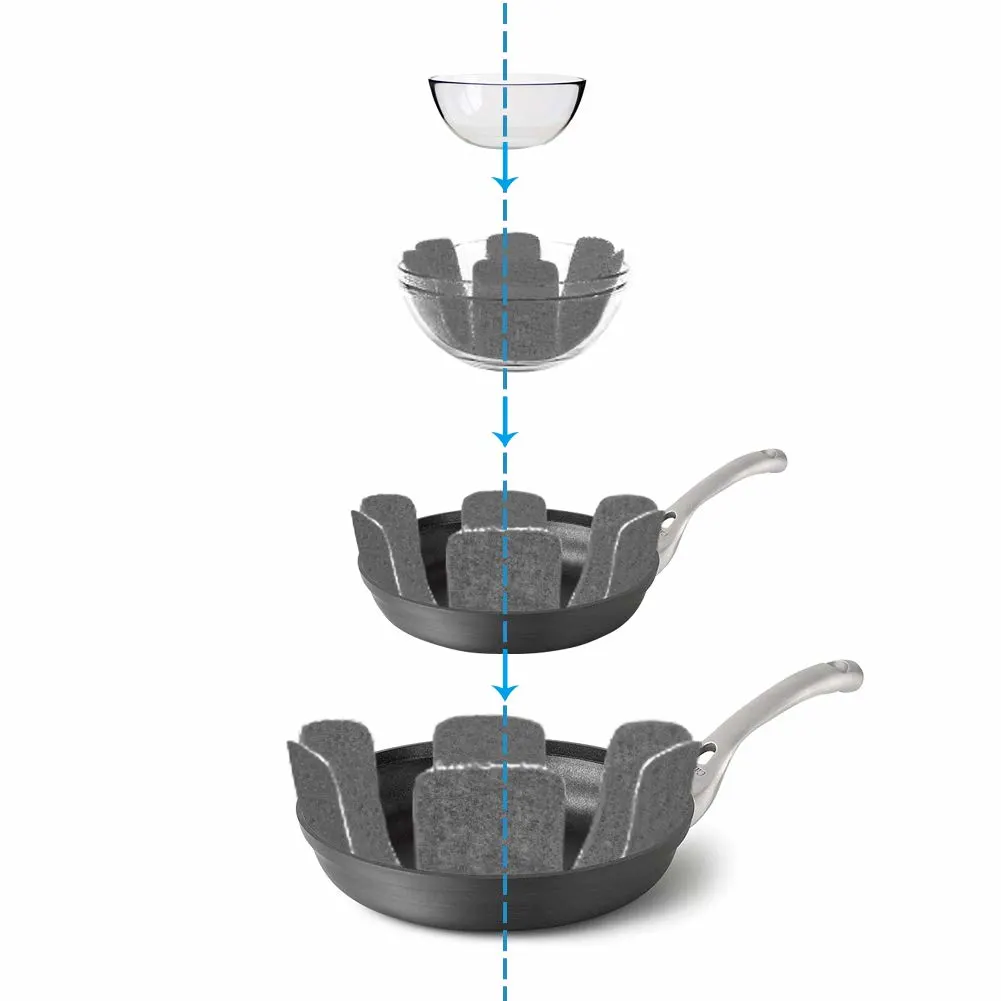 pot pan protectors set 2