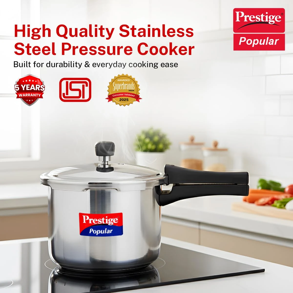 prestige stainless pressure cooker 2