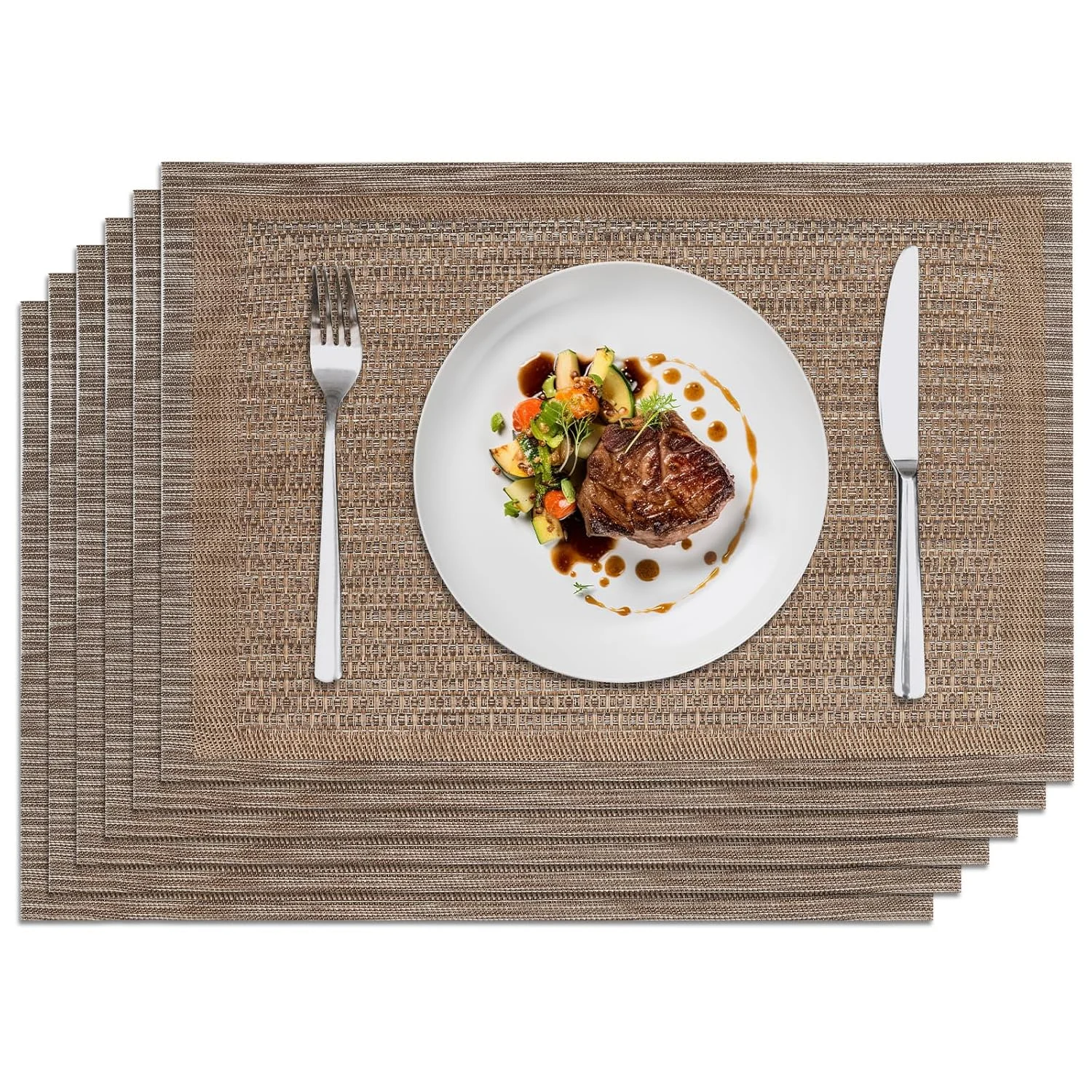 pvc woven placemats 1