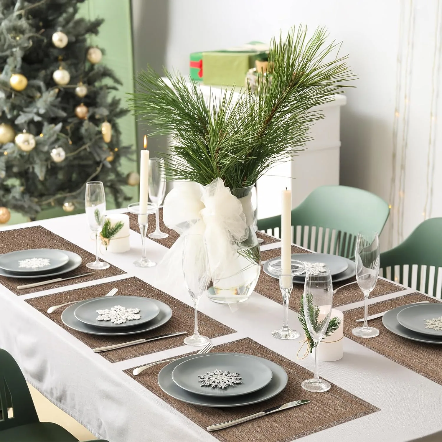 pvc woven placemats 2