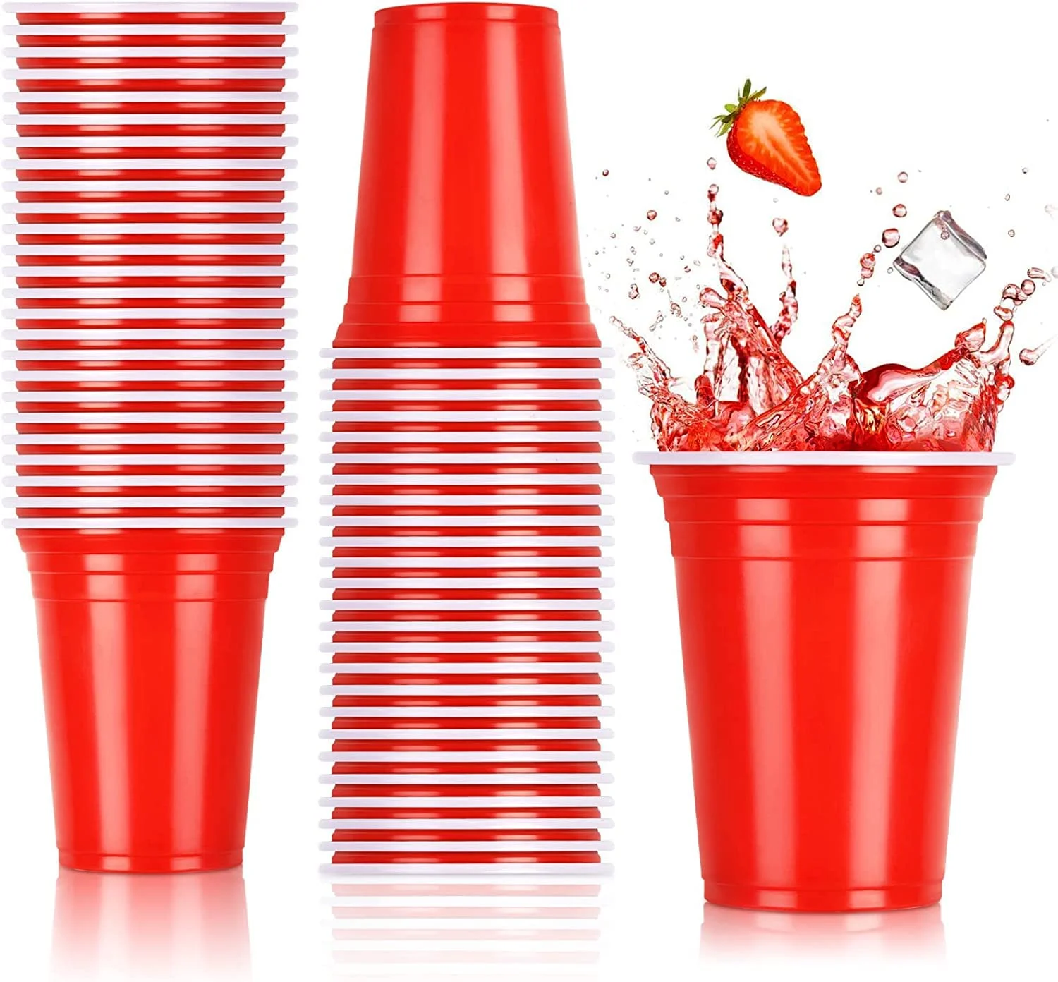 red plastic cups 1