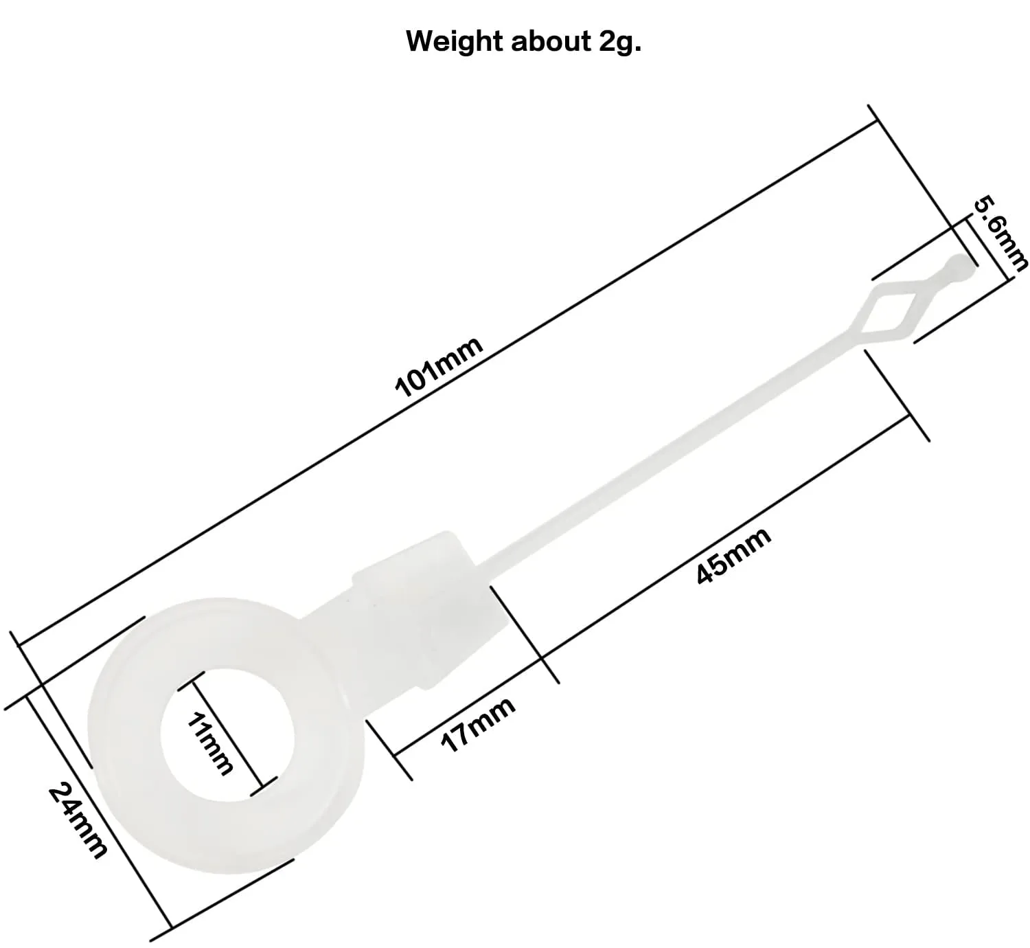 refrigerator drain plunger 2