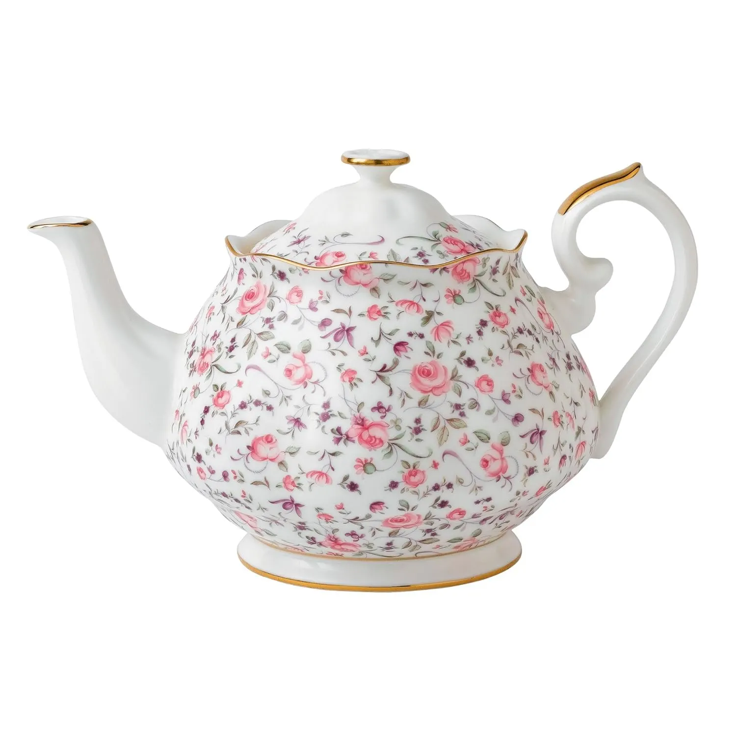 rose confetti teapot set 2
