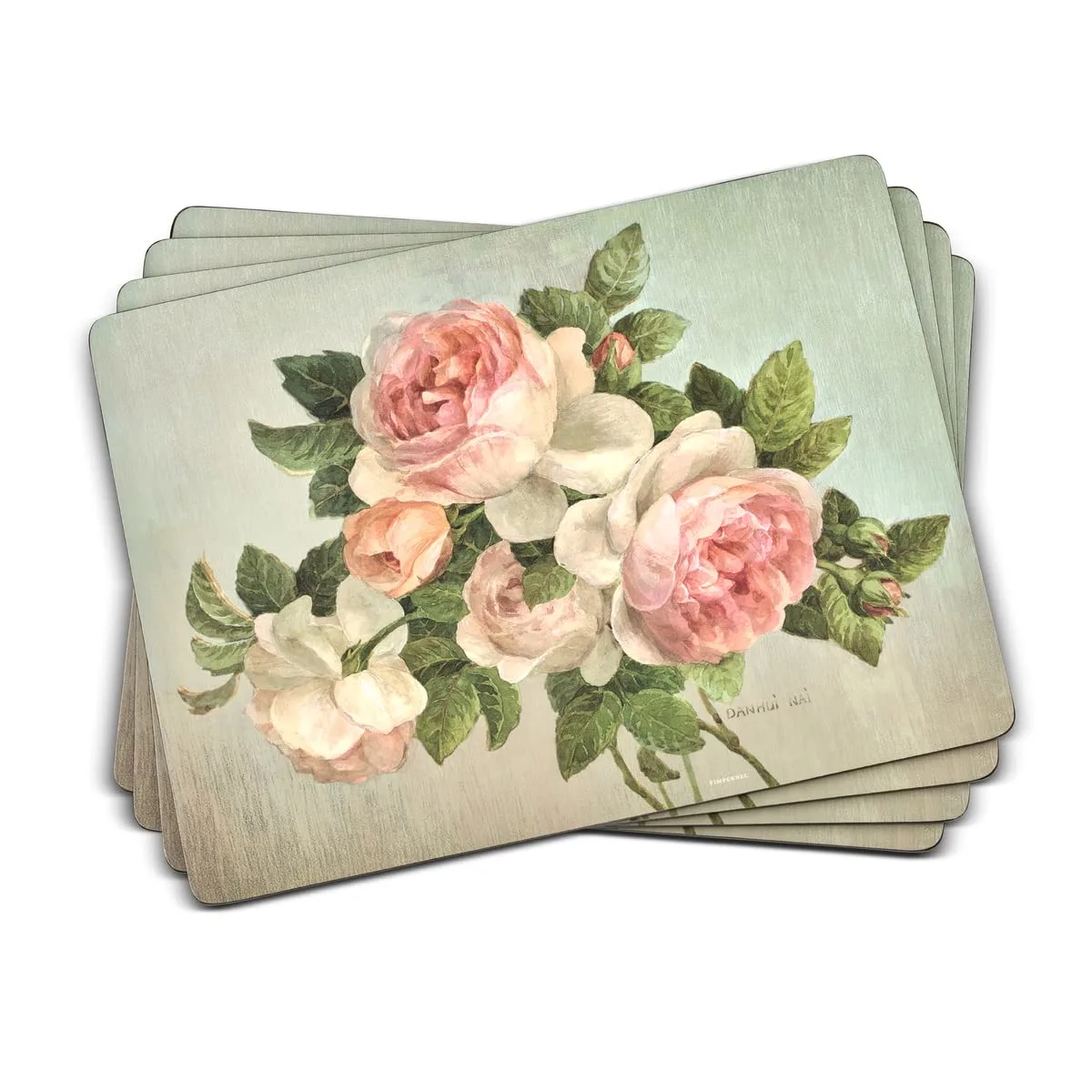 rose placemats heat resistant 1