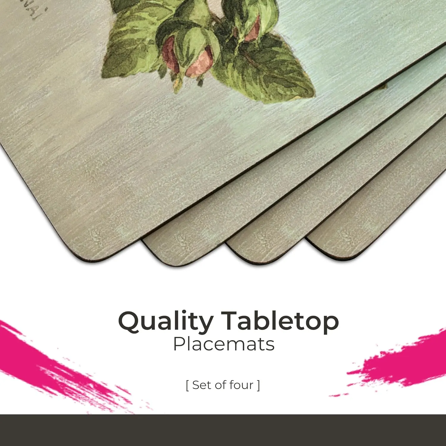 rose placemats heat resistant 2