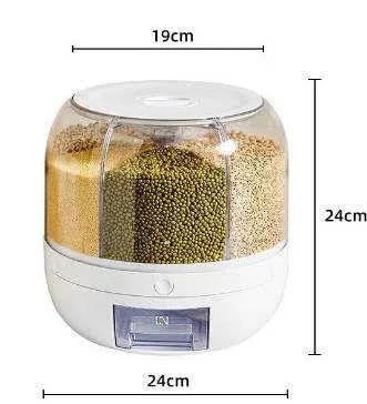 rotatable grain dispenser 2