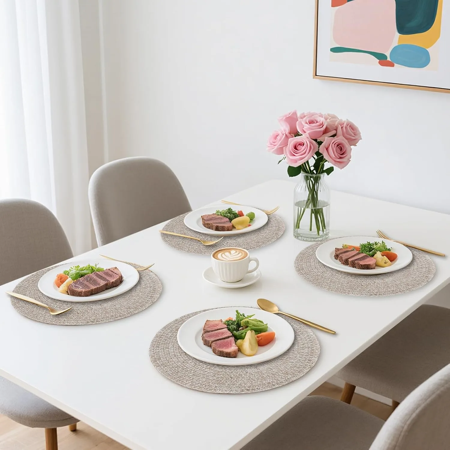 round placemats wipe clean 2