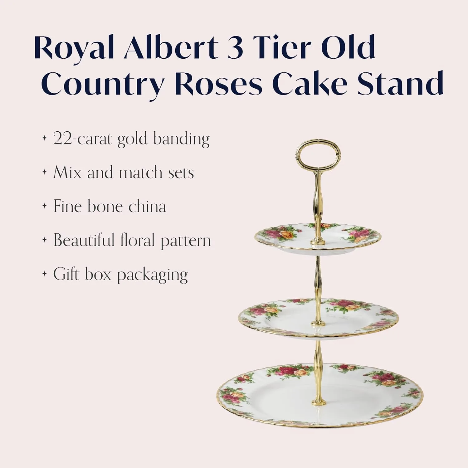 royal albert cake stand 2