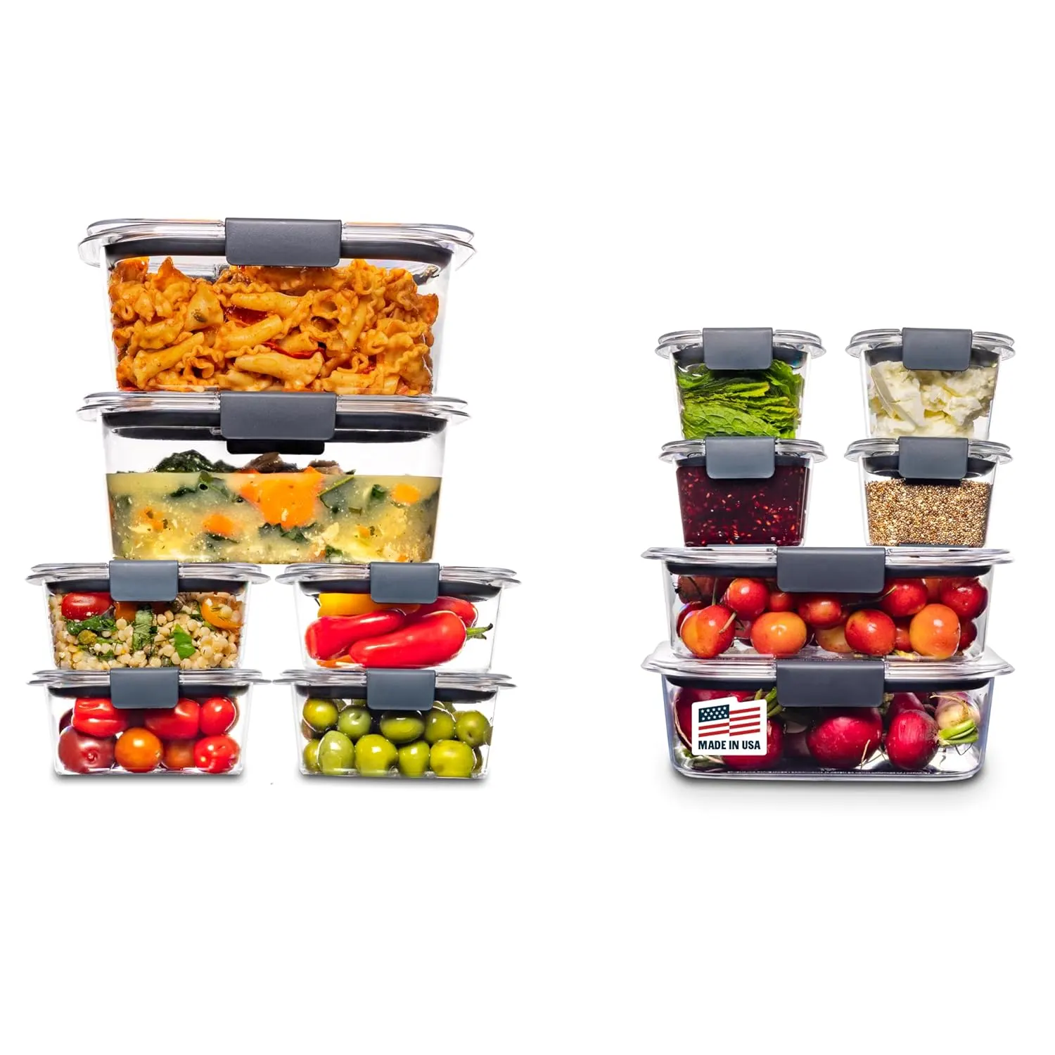 rubbermaid brilliance storage 1
