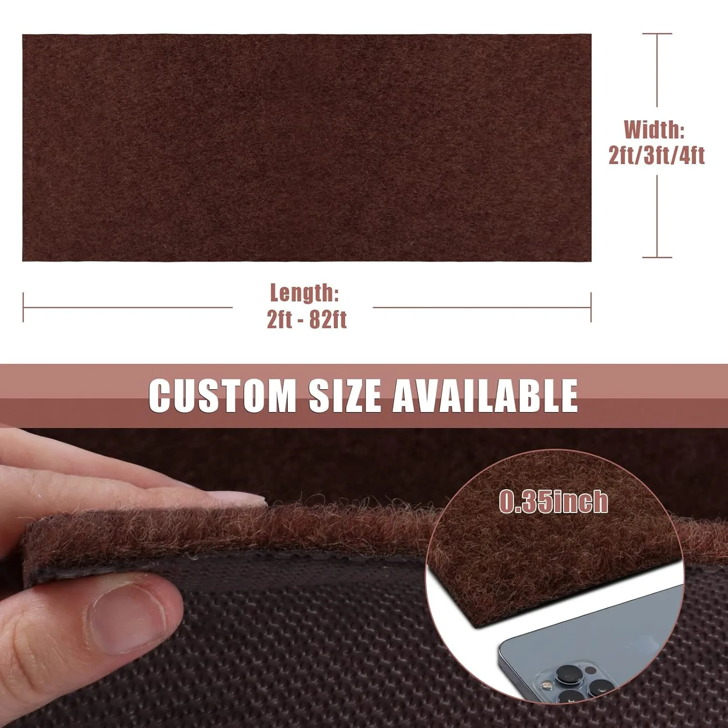 runner rug brown hallway 2