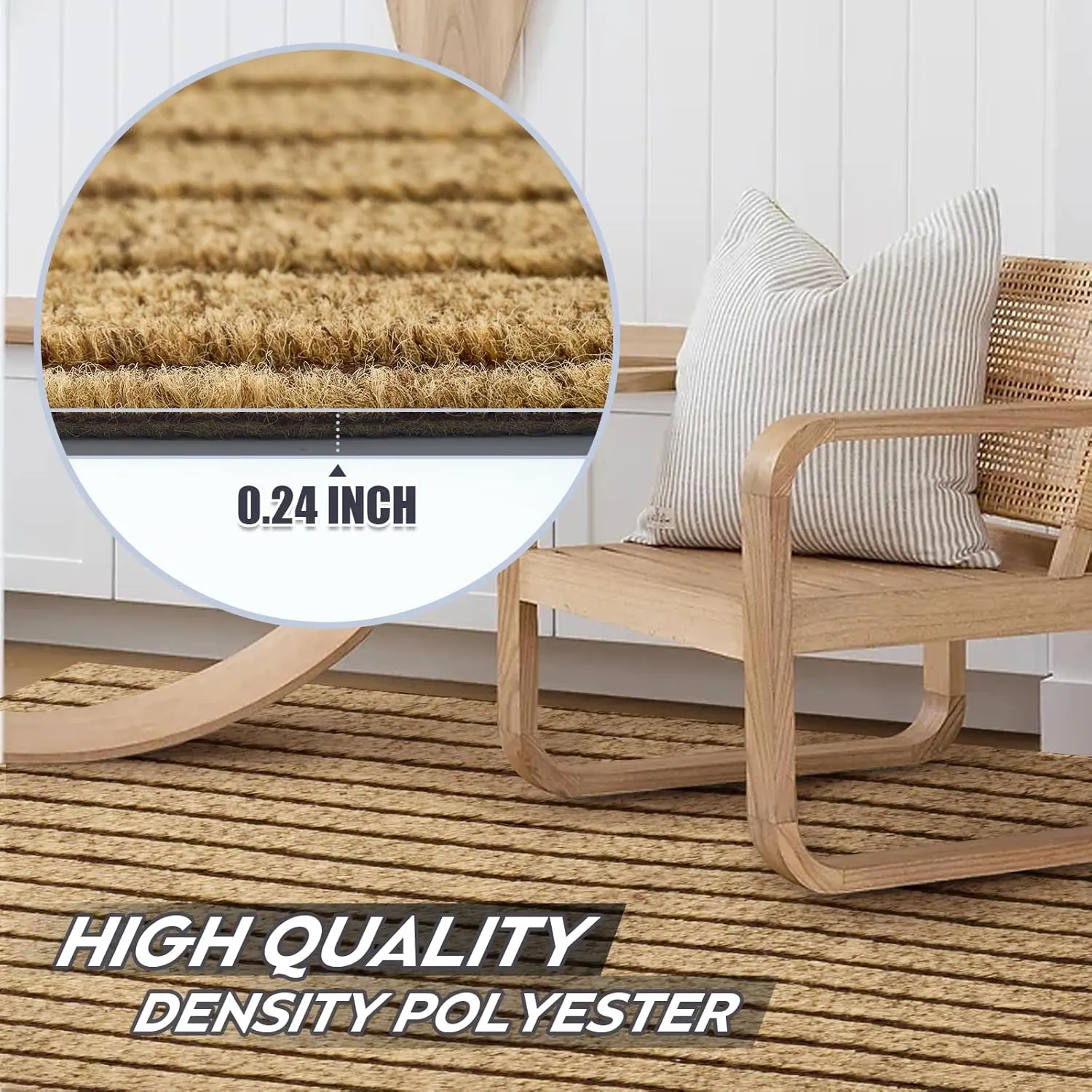runner rug non slip 6x19 2
