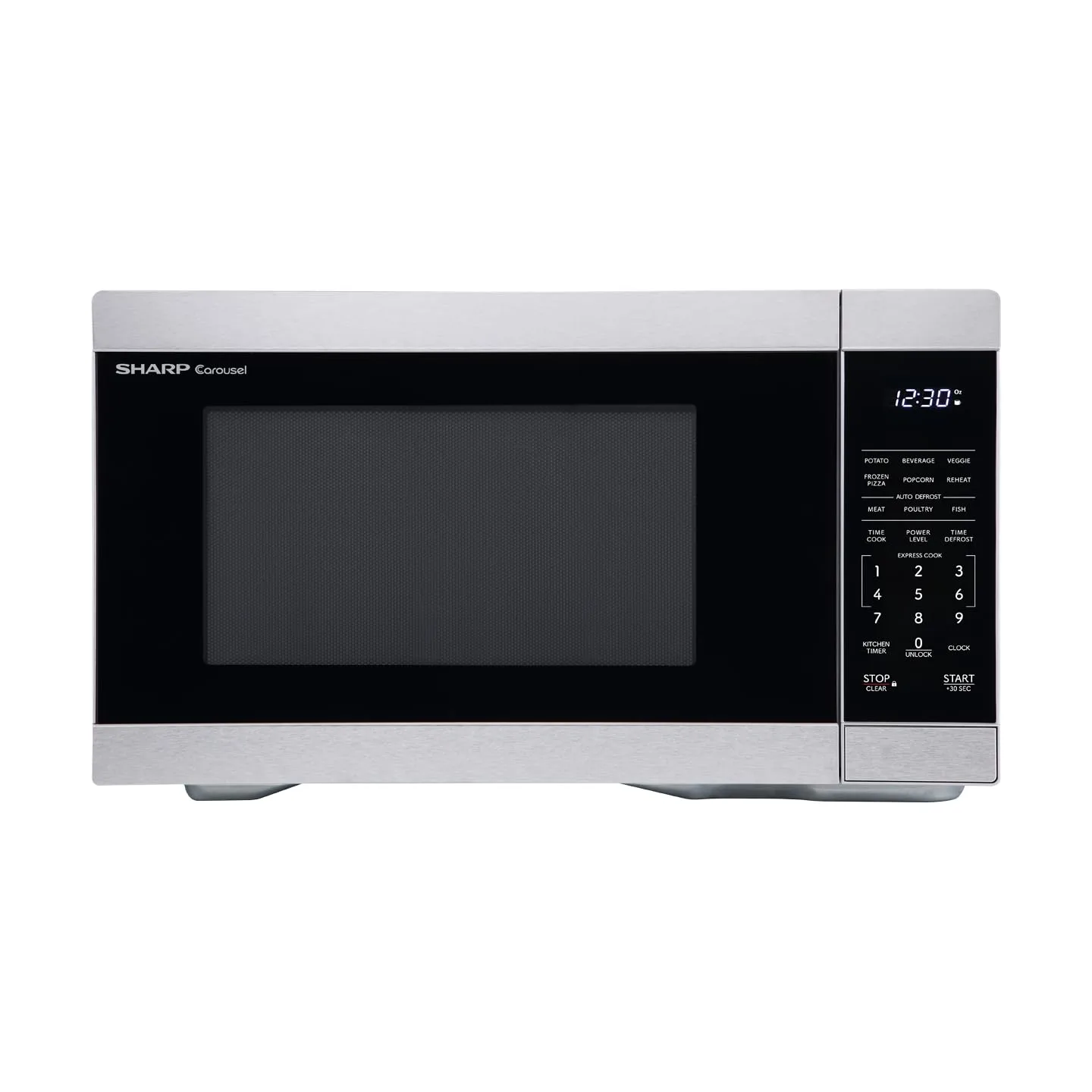 sharp 1 1 cu ft 1000w microwave orville certified 1