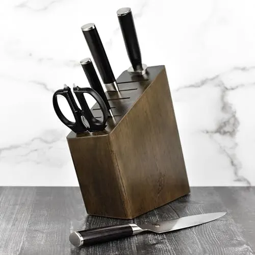 shun classic knife set 2