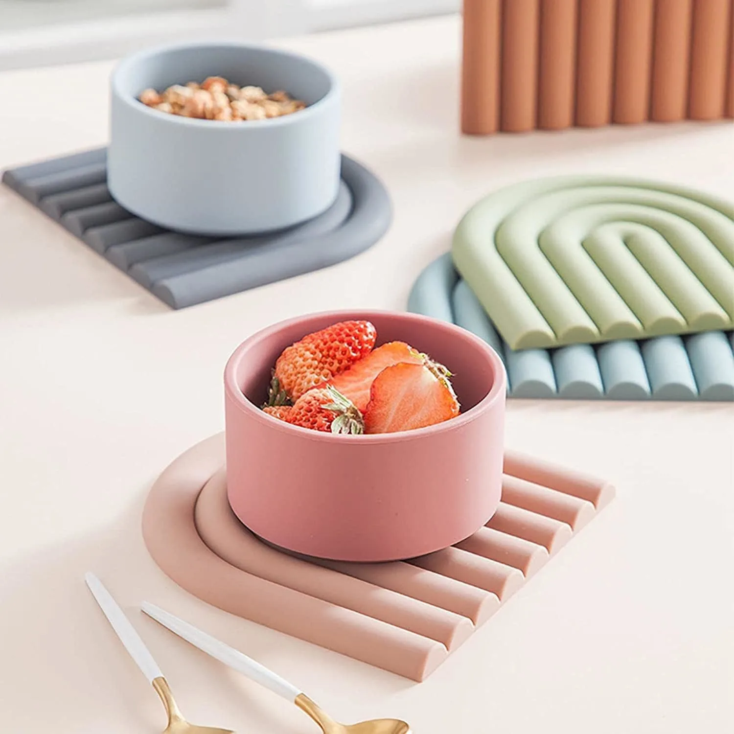 silicone hot pads trivet 2
