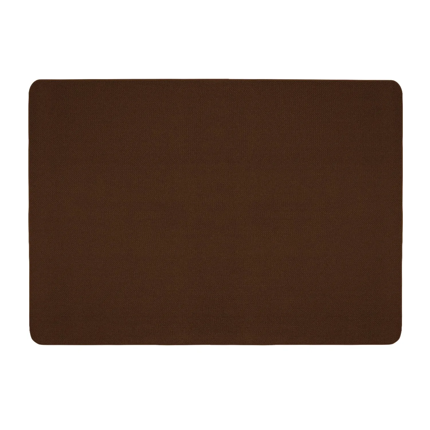 skid resistant chocolate rug 1