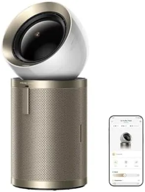 smart air purifier heater fan 2