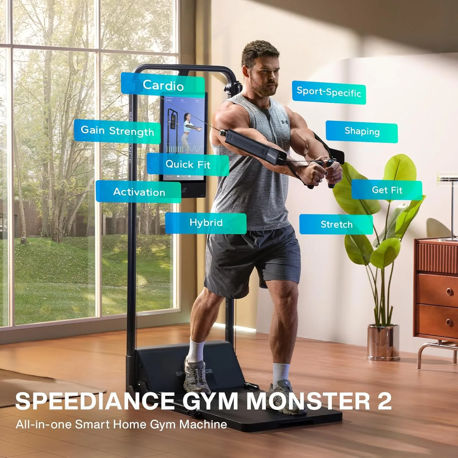 smart home gym monster 2