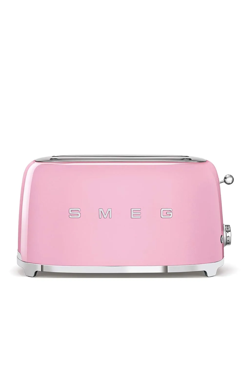 smeg 4 slice toaster pastel pink 1