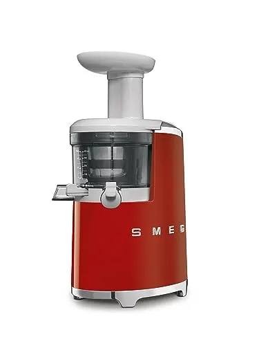 smeg slow juicer red 2