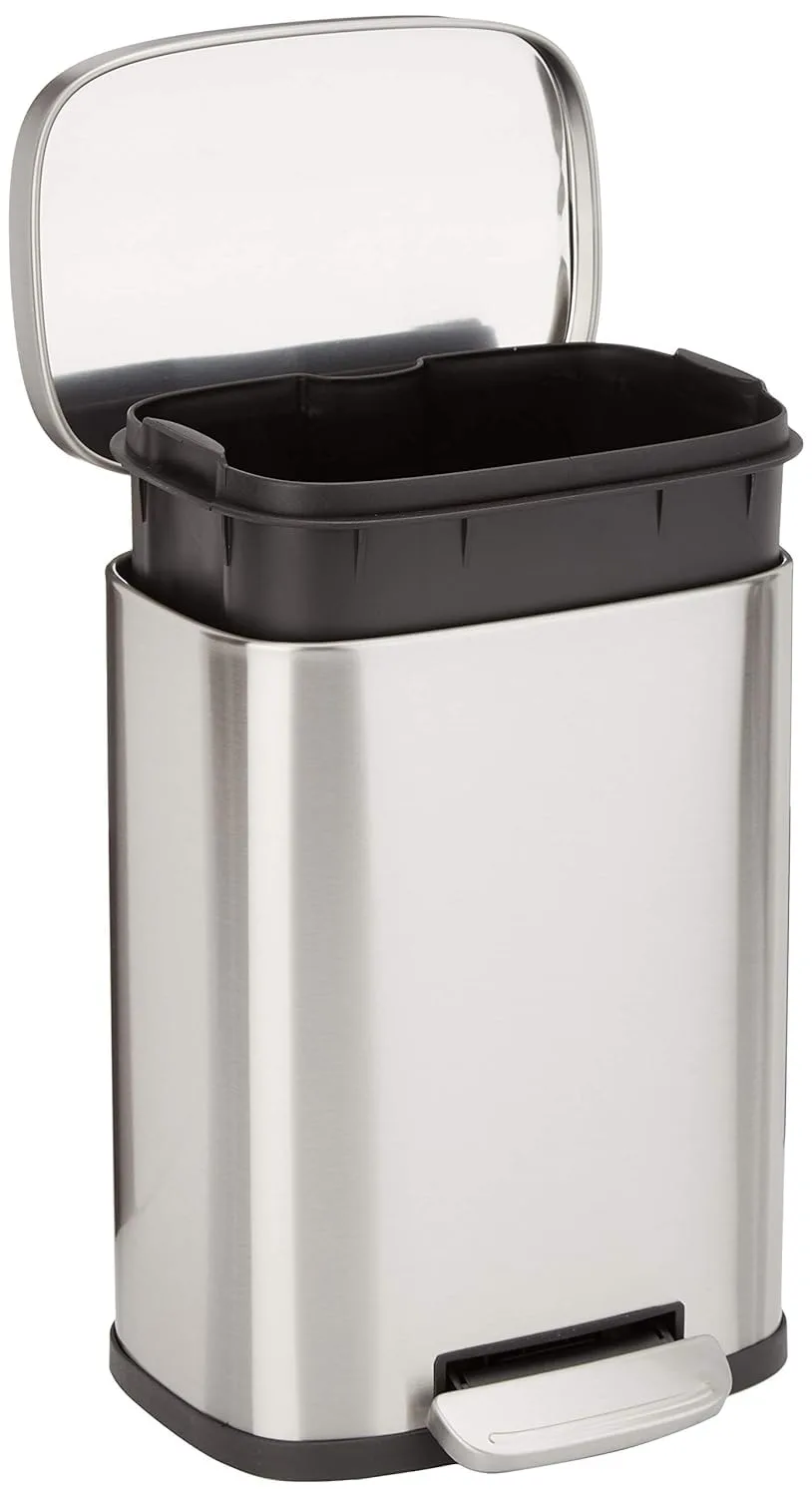 smudge resistant trash can 1